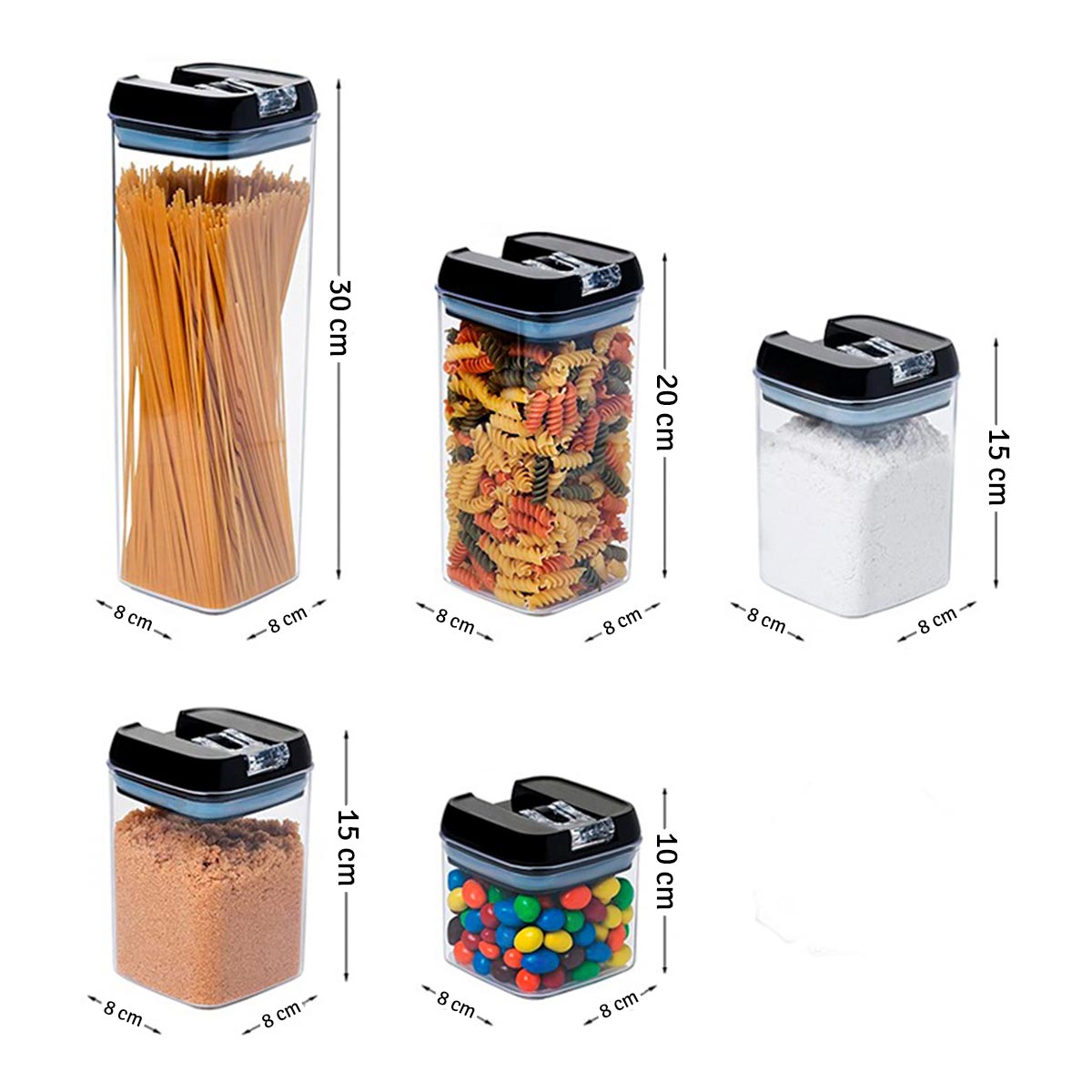 Miniatura 7 de Contenedores Herméticos x5 A-525